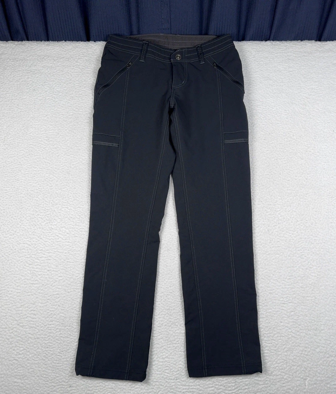 KUHL Destroyr Pants Black Technical Softshell Nylon - Women's 4 Short