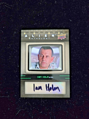 2016 Upper Deck Alien Anthology Autograph SA-IH Ian Holm as Ash