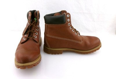 Timberland Shoes 6 Inch Premium Cognac Brown Men Boots Size 10.5