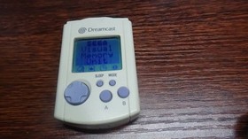 Sega Dreamcast VMU Visual Memory Unit HKT-7000 Memory lot of 2 tested, working