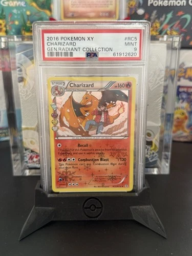 Pokémon TCG Charizard Generations RC5/RC32 Radiant Collection - PSA 9