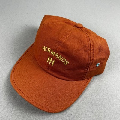 Howler Bros Hermanos Hat Cap Strapback Orange Twill Logo Baseball Dad Outdoor