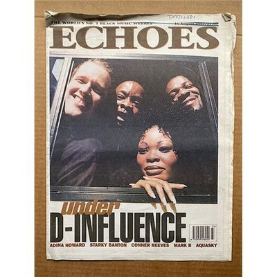 D-INFLUENCE ECHOES MAGAZINE AUGUST 16 1997 - D-INFLUENCE cover with more inside 