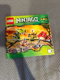 LEGO NINJAGO: Spinner Battle Arena (9456) with Box, Cards, and both instructions