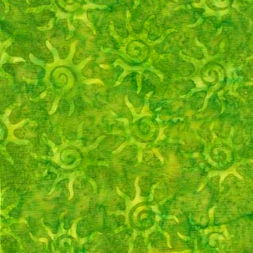 ✂️ Quilting Fabric Batik Green Sewing Patchwork Applique Quilt 50cm x 110cm