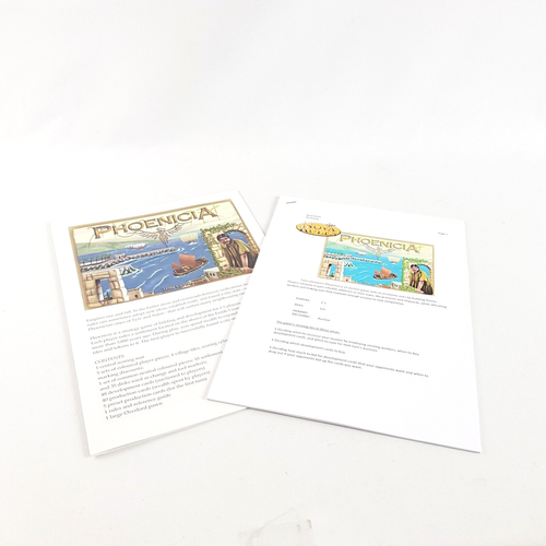 Phoenicia Board Game JKML Games Rio Grande Tom Lehmann Strategy 2007