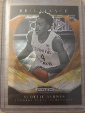 2021-22 Panini Prizm DP Brilliance Orange Wave Scottie Barnes /75 #4