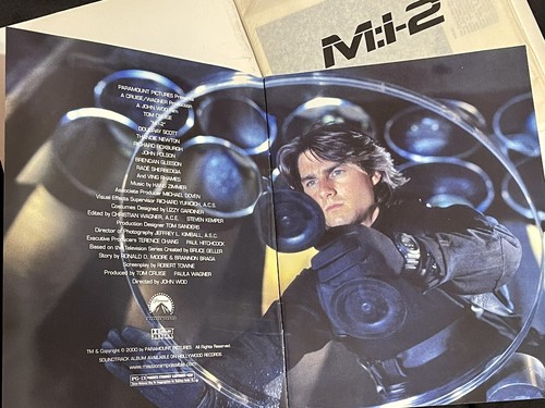 press book mission impossible 2 Tom Cruise movie press kit MI2 photos - Picture 4 of 8