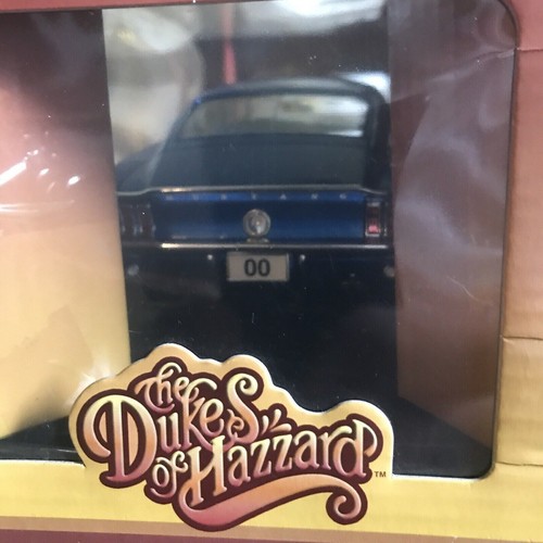 1/18 "Duke of Hazard" #00 blue 1968 Mustang GT - Picture 10 of 11