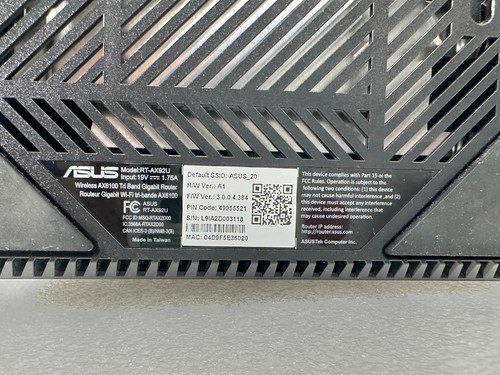 ASUS RT-AX92U | AX6100 Tri-Band WiFi 6 Gigabit Router NO AC PWR FREE SHIPPING 🚚 - Picture 9 of 9