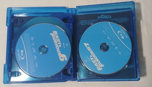 Blue Ray Dvd Fast And Furious 7 Movie Collection Excellent Condition - Picture 7 of 12