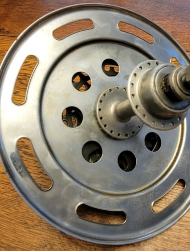 Vintage 1976 Schwinn Approved Model J Freewheel 5 Speed Hub & Spoke Protector - Picture 8 of 9