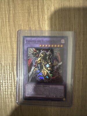 Yugioh Chimera the Illusion Beast DUNE-EN034 Super Rare 1st Ed NM