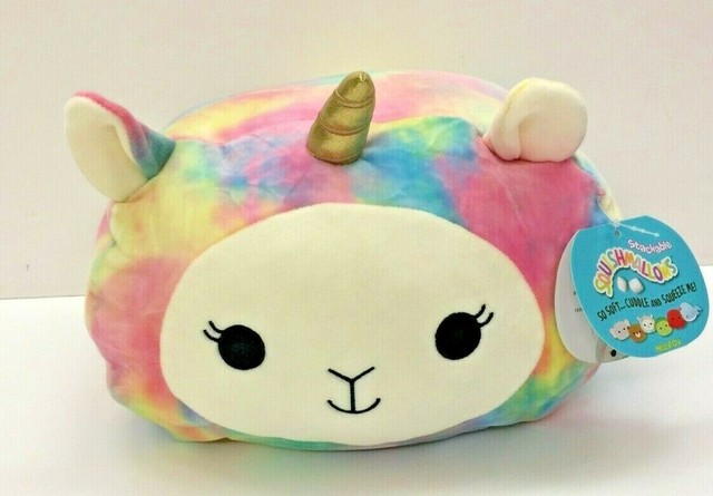 With Tag 12 Inch Lucinda Rainbow Stackable Squishmallows Plush Llama Unicorn for sale online | eBay