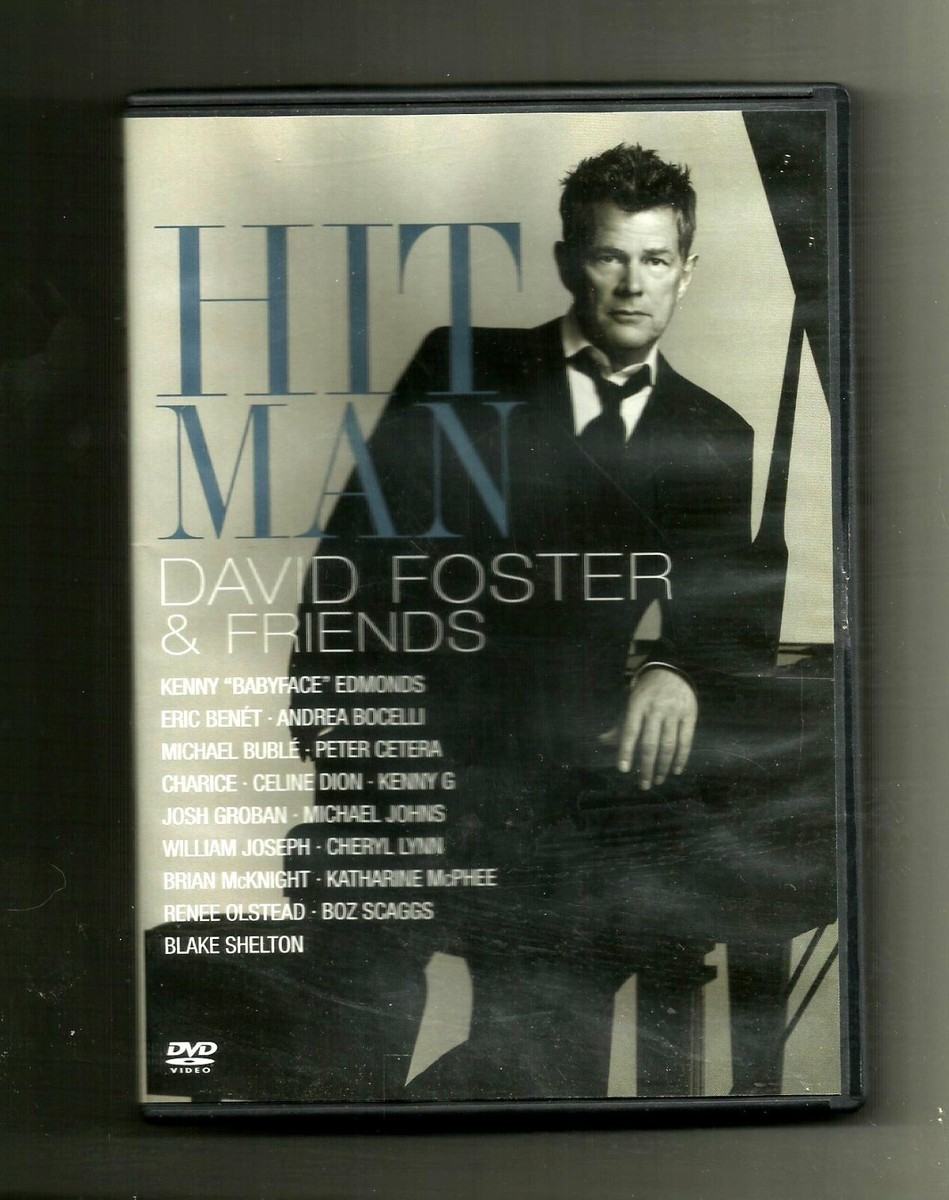 PBS VIDEO Hit Man David Foster & Friends (2008, DVD) 29 Tracks