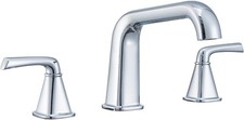 Bathtub Faucet Chrome Brass Bathroom 2 Handle Simpe Minimanlist