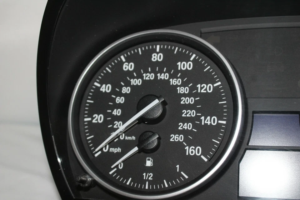 Cuadro de instrumentos velocímetro medidores 07-2015 BMW 328i 335i X1 167.997 millas Foto 2 de 4