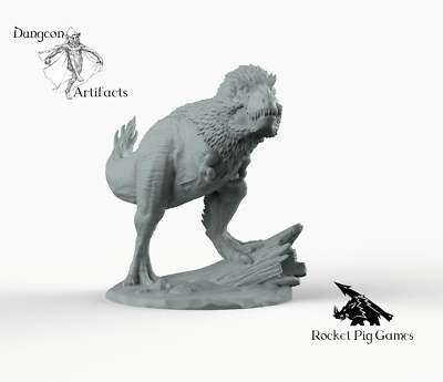 T-Rex King - Wargaming Miniatures Monster Rocket Pig Games D&D DnD Tyrannosaur T