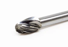 SE-3 NF Aluma Cut Oval/Egg Shape Premium Tungsten Carbide Burr