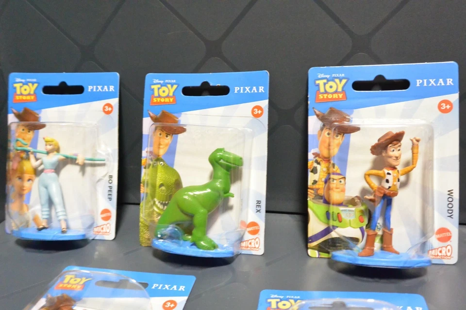 Toy Story 4 Disney Pixar 5 фигурок игрушек Buzz Woody Bo Peep Rex Forky - Изображение 2 из 4
