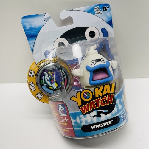 2015 YO-KAI Watch WHISPER Medal Moments Figure & Medal Hasbro BRAND NEW - Picture 2 of 14