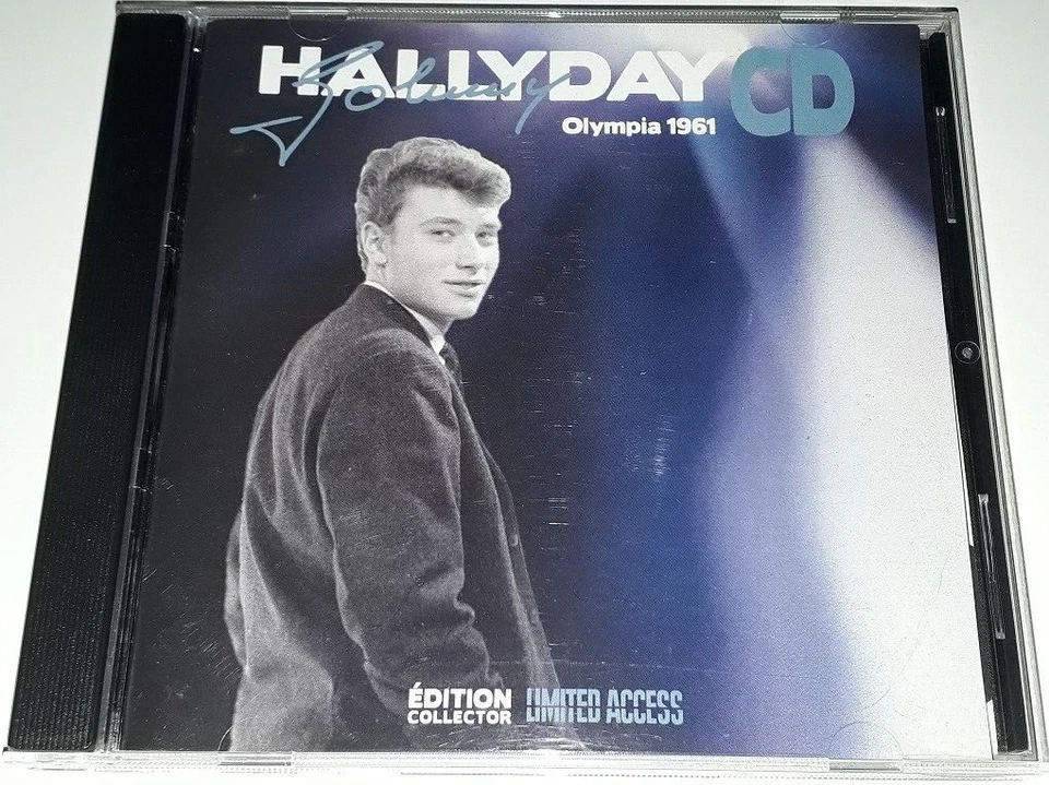 JOHNNY HALLYDAY RARE CD EDITION COLLECTOR LIMITED ACCESS OLYMPIA 1961 - Photo 1/3