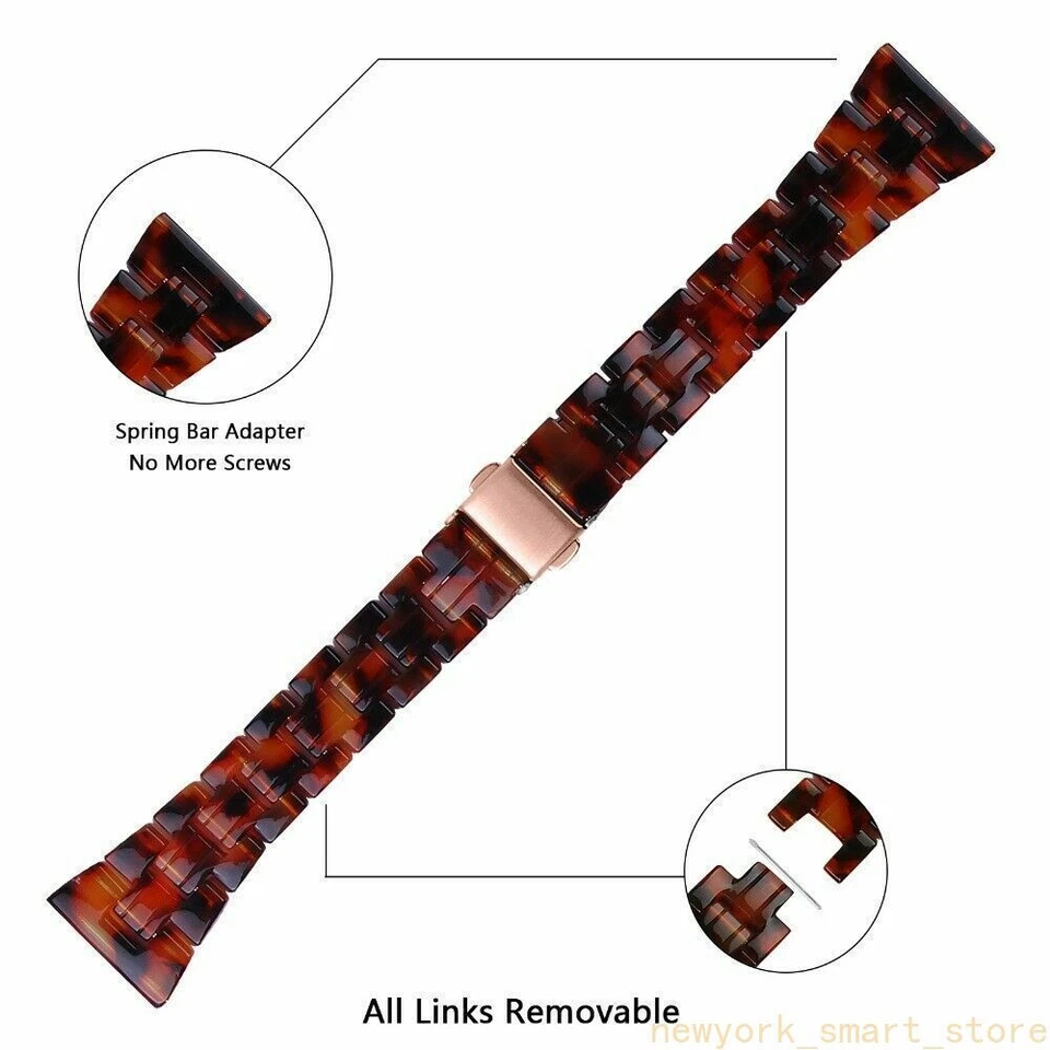 Correa de reloj de resina dura para reloj Samsung Galaxy 4 5 6 7 40 44 clásico 43/47 Foto 3 de 4