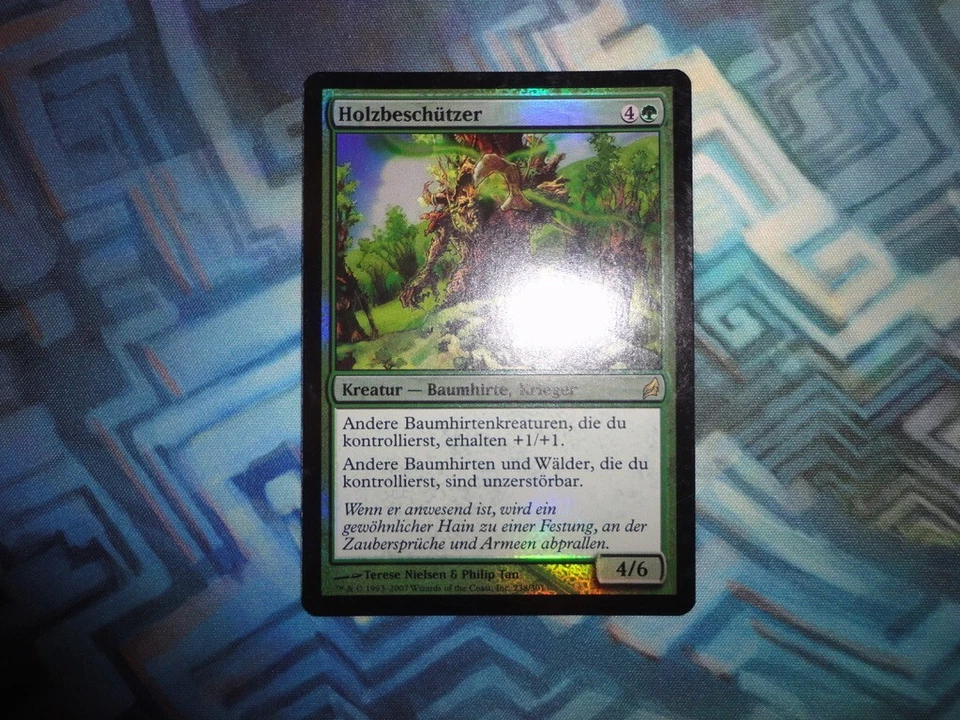 MTG Magic Foil German Timber Protector NM-/EX+ Lorwyn Holzbeschützer - Image 2 of 4