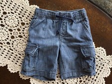 Baby gap Boys Blue Cargo Shorts Kids Size 2 Years