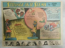 Strange As It Seems: King Tut's Tomb Robber, Car Racing by Hix from ?/1942