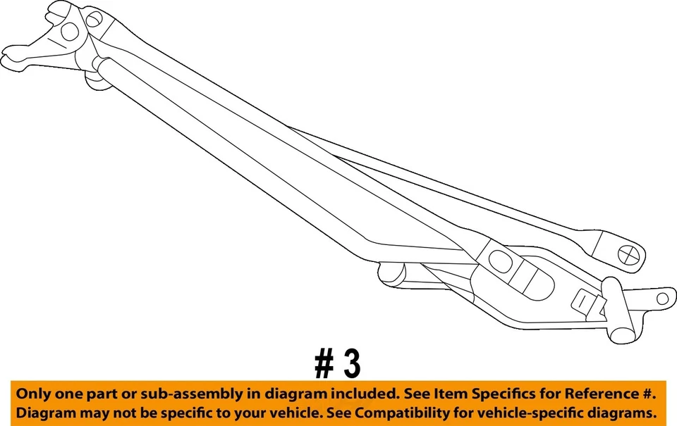 Used Windshield Wiper Motor fits: 2001 Ford F250SD PICKUP from 10/23/00 Grade C - Image 4 of 4