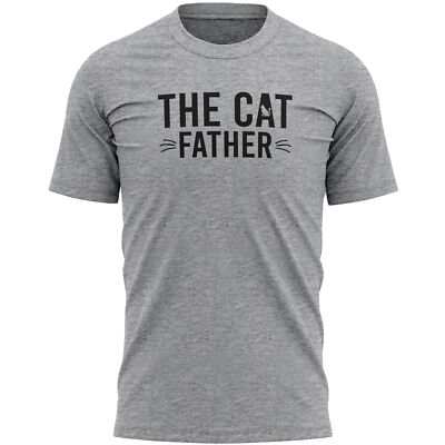 Lustiges Herren T-Shirt Vatertag Der Katzenvater Geschenk Papa Opa Geschenke Männer Katzen