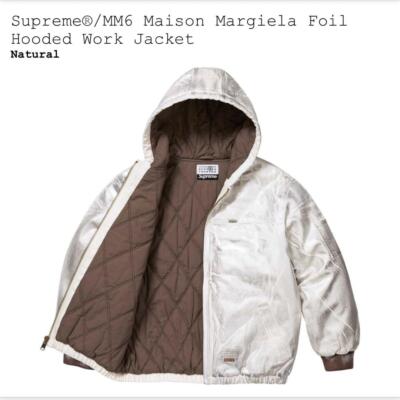 Supreme MM6 Maison Margiela Foil Hooded Jacket NEW SIZE S limited