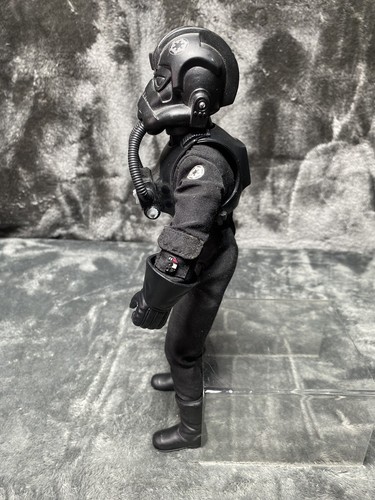 1997 Star Wars Collectors Series Tie Fighter Pilot 12 Inch Action Figure Kenner - Picture 9 of 15