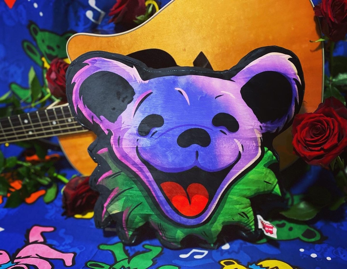 クッション・座布団 GD Lightning Bear Cushion grateful dead Grateful Dead Lightning Bear Cushion