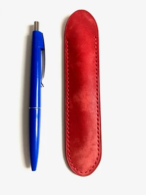 Stiftetui aus Leder für 1Stifte Meisterstück Etui für Montblanc Füller Gravur
