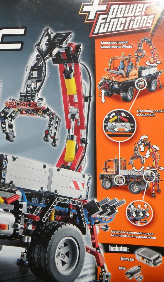Lego Technic 8110 Unimog U400 Mercedes-Benz 100% komplett mit Bauanleitungen - Bild 2 von 4
