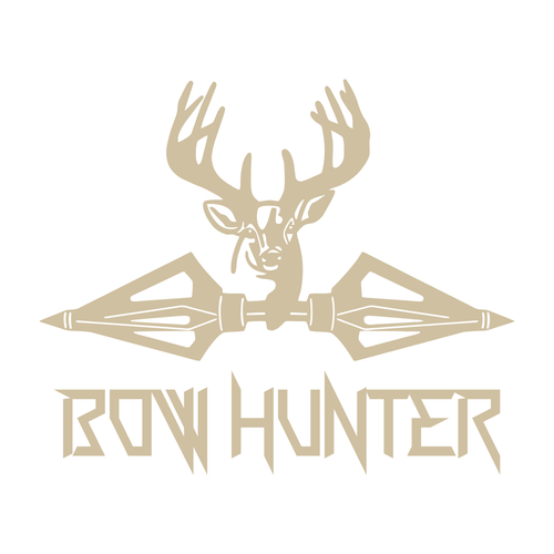 Bow Hunter Hunting Die Cut Decal Made in USA Multiple colors - Picture 26 of 45