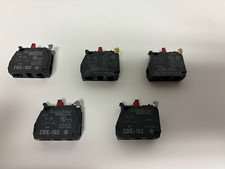 Schneider Electric ZBE-102 Contact Block Lot of 5