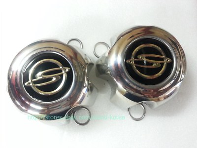 Genuine REAR HUB CAP:Black 2 piece Ssangyong MUSSO (SPORTS) KORANDO  #4157105101