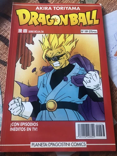 Comic Bola De Dragon Dragon Ball Serie Roja 36 N# 189 VG Condition Ver Fotos