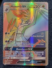 Pokemon Karte- Noivern GX 160/147, Boomburst GX, Rainbow Secret Rare