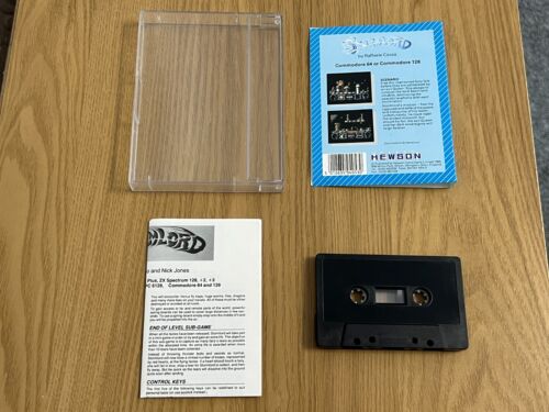 Cassette Hewson Stormlord Commodore 64 - Rare et fonctionnelle -👽👾Idée cadeau rétro👾👽 - Photo 7/24