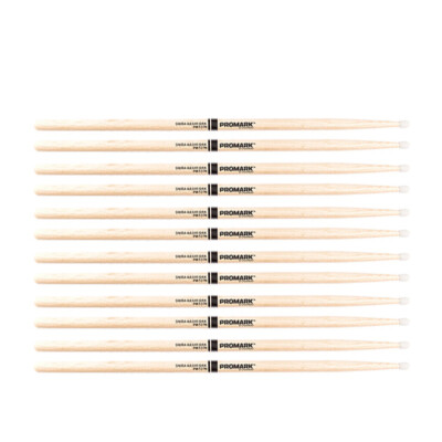 6 PACK Promark Shira Kashi Oak 727 Nylon Tip drumstick, PW727N-6