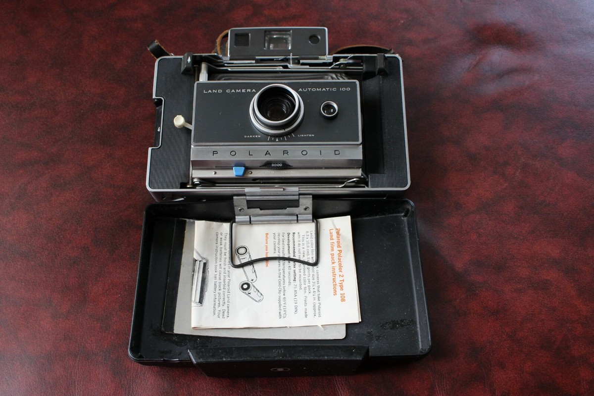 Vintage Polaroid Land Camera Automatic 100 | eBay