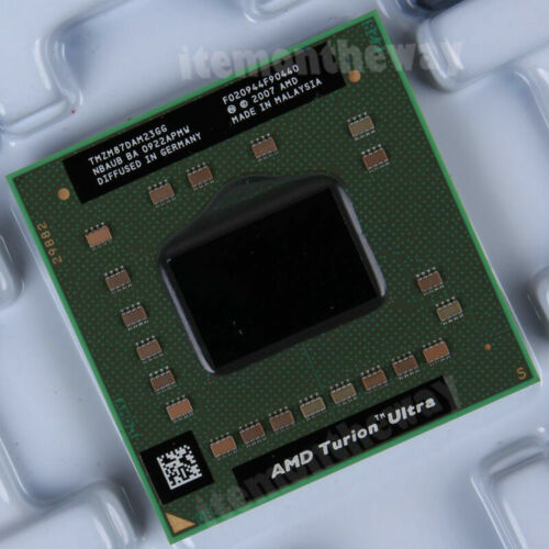 Micro Devices originale Turion X2 Ultra ZM-87 TMZM87DAM23GG socket 2,4 GHz S1 - Foto 1 di 1