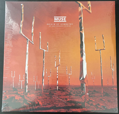 MUSE ORIGIN OF SYMMETRY VINYL 2LP 20TH ANNIVERSARY EDITION IMPORT SEALED MINT