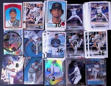 (152) CARD RC ROOKIE BASE LOT Edward Cabrera Miami Marlins BASEBALL MLB