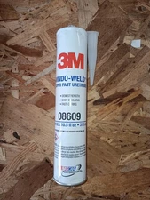 3M 08609 Windo-Weld Super Fast Urethane Black 10.5 Fl. Oz. Cartridge 8609