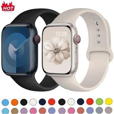 Silicone Sport Band Compatible with Apple Wat...
